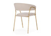 Миниатюра фото стул woodville kamelia 1 beige / gold 15469 | 220svet.ru