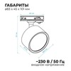 Миниатюра фото трековый однофазный светильник apeyron 16-74 | 220svet.ru