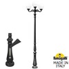 Миниатюра фото парковый фонарь fumagalli tabor adam/globe 300 3l  g30.205.m30.aye27 | 220svet.ru