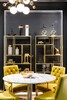 Миниатюра фото стеллаж золотистый garda decor 46as-sh1452-gold | 220svet.ru