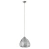 Миниатюра фото подвесной светодиодный светильник crystal lux verano sp1 silver | 220svet.ru