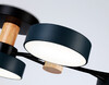 Миниатюра фото потолочная светодиодная люстра на штанге с пультом ду ambrella light comfort fl4835 | 220svet.ru