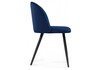Миниатюра фото стул gabi 1 dark blue / black | 220svet.ru