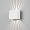 Миниатюра фото уличный настенный светодиодный светильник elektrostandard sole 35149/d белый 4690389184253 | 220svet.ru