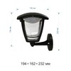Миниатюра фото уличный настенный светодиодный светильник apeyron дели 11-175 | 220svet.ru