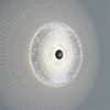 Миниатюра фото настенный светодиодный светильник eurosvet titania 40033/1 led черный | 220svet.ru