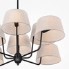 Миниатюра фото потолочная люстра на штанге maytoni modesto mod360pl-08b | 220svet.ru