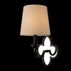 Миниатюра фото настенный светильник loft it silence 10303w black | 220svet.ru