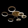 Миниатюра фото потолочная светодиодная люстра loft it megan 10164s gold | 220svet.ru