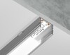 Миниатюра фото профиль накладной для светодиодной лент ambrella illumination gp1750al | 220svet.ru