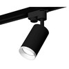 Миниатюра фото комплект трекового светильника ambrella light track system xt6323150 sbk/fr черный песок/белый матовый (a2521, c6323, n6246) | 220svet.ru