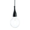 Миниатюра фото подвесной светильник ideal lux minimal sp1 nero | 220svet.ru