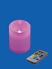 Миниатюра фото фигурка светодиодная «свеча» 7,5х10см (ul-00007258) uniel uld-f052 rgb rc candle | 220svet.ru