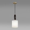 Миниатюра фото подвесной светильник odeon light modern 5424/1 золотой/черный | 220svet.ru