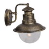 Миниатюра фото уличный настенный светильник arte lamp amsterdam a1523al-1bn | 220svet.ru