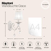 Миниатюра фото бра maytoni grace arm247-01-g | 220svet.ru