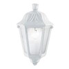 Миниатюра фото уличный настенный светильник ideal lux anna ap1 small bianco | 220svet.ru