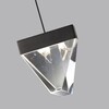 Миниатюра фото подвесной светодиодный светильник odeon light ray 6677/5l черный | 220svet.ru