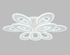 Миниатюра фото потолочная светодиодная люстра с пультом ду ambrella light acrylica original fa8933 | 220svet.ru