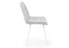 Миниатюра фото стул на металлокаркасе woodville челси к светло-серый (zd 960) / белый np 632446 | 220svet.ru