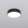 Миниатюра фото потолочный светодиодный светильник eurosvet 90318/1 черный | 220svet.ru