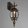 Миниатюра фото уличный настенный светильник arte lamp atlanta a1042al-1bn | 220svet.ru