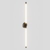 Миниатюра фото настенный светодиодный светильник imex toscana plw-7048-1000sbk | 220svet.ru
