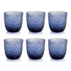 Миниатюра фото набор стаканов 6 шт tricot indigo blue 300 мл ivv | 220svet.ru