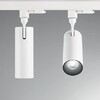Миниатюра фото трековый светодиодный светильник ideal lux smile 20w cri90 36 3000k wh | 220svet.ru
