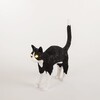 Миниатюра фото настольная лампа jobby the cat black & white | 220svet.ru