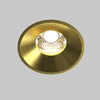 Миниатюра фото встраиваемый точечный светодиодный светильни maytoni round dl058-12w4k-bs | 220svet.ru