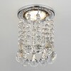 Миниатюра фото встраиваемый светильник ambrella light crystal k2241 cl/ch | 220svet.ru