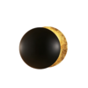 Миниатюра фото настенный светильник delight collection f098/d250 black/gold | 220svet.ru