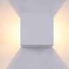 Миниатюра фото настенный светодиодный светильник maytoni parma c155-wl-02-3w-w | 220svet.ru