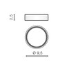Миниатюра фото кольцо для встраиваемого светильника azzardo adamo ring az1486 | 220svet.ru