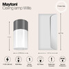 Миниатюра фото уличный светильник maytoni willis o418cl-01gr | 220svet.ru