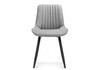 Миниатюра фото стул на металлокаркасе woodville вейв светло-серый / черный 598411 | 220svet.ru