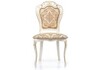 Миниатюра фото стул деревянный bronte молочный с патиной | 220svet.ru