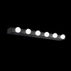 Миниатюра фото настенный светильник ideal lux prive ap6 nero | 220svet.ru