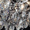 Миниатюра фото подвесная люстра eurosvet crystal 10080/12 хром/прозрачный хрусталь strotskis | 220svet.ru
