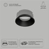 Миниатюра фото декоративная рамка для безрамочного светильника arte lamp inter a3030pl-1bk | 220svet.ru