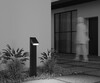 Миниатюра фото ландшафтный уличный светодиодный светильник maytoni guss o592fl-l15gf3k | 220svet.ru