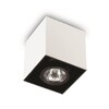 Миниатюра фото потолочный светильник ideal lux mood pl1 big square bianco | 220svet.ru