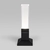 Миниатюра фото уличный светодиодный светильник elektrostandard 1536 techno led чёрный a052858 | 220svet.ru