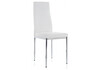 Миниатюра фото обеденная группа woodville лили 80 white / chrome 599459 | 220svet.ru