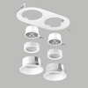 Миниатюра фото встраваемый светильник lightstar domino d6560606wmod | 220svet.ru