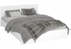 Миниатюра фото полутораспальная кровать woodville ронда белое дерево 528308 | 220svet.ru