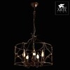 Миниатюра фото подвесная люстра arte lamp bellator a8959sp-5br | 220svet.ru