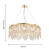 Миниатюра фото подвесная люстра favourite diadem 4724-12p | 220svet.ru