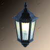 Миниатюра фото уличный подвесной светильник arte lamp portico a1809al-1bk | 220svet.ru
